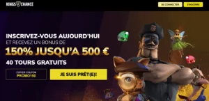 bonus de bienvenue kings chance casino