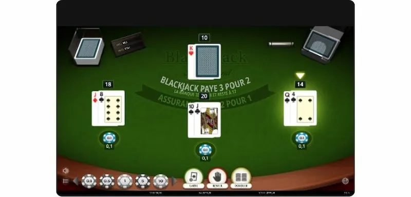 Multihand Blackjack