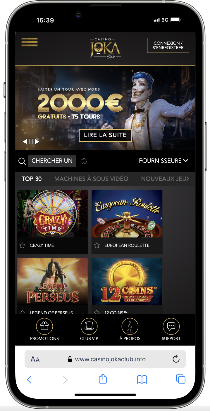 version mobile iphone joka casino