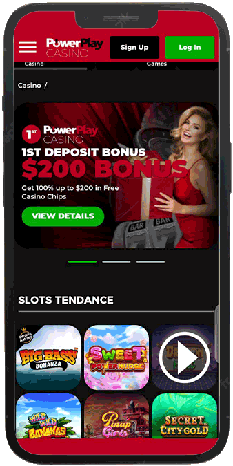 version mobile powerplay casino