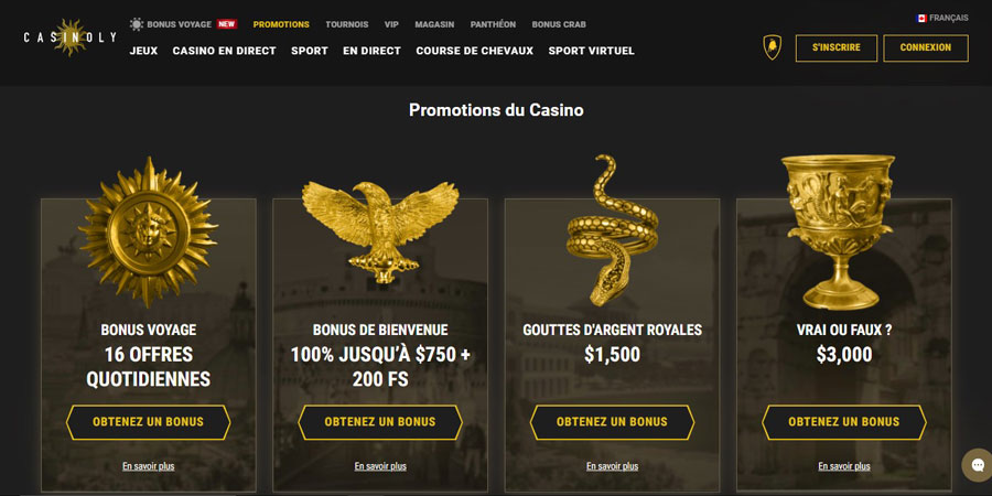 promotions casinoly