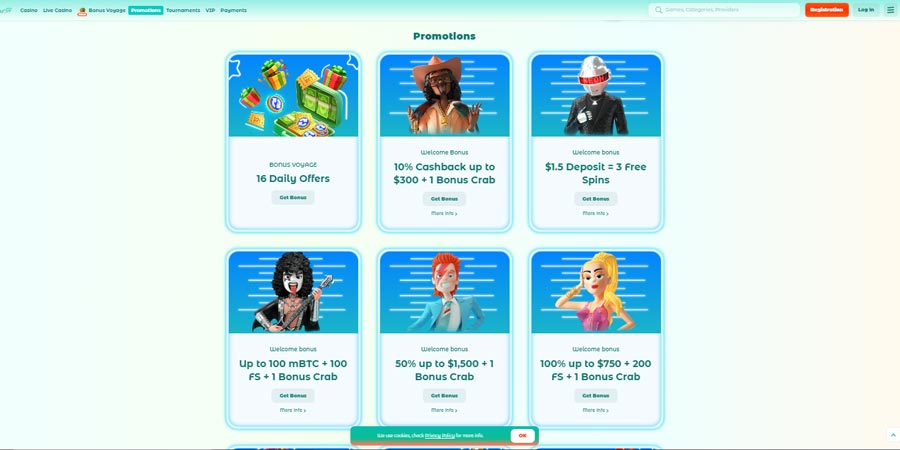 les promotions neon54