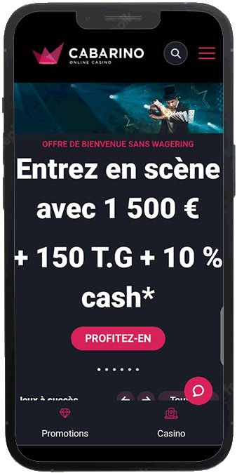 version mobile cabarino casino
