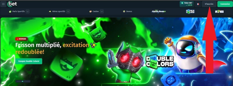 capture decran inscription etape 2 cbet