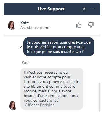 live chat vérification rabona casino