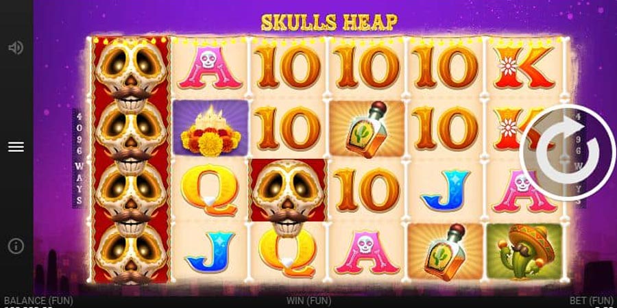 Machine à sous Skulls Heap