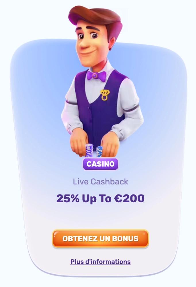 cashback en ligne slots palace casino