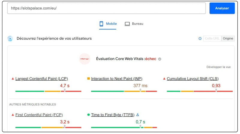 performances mobile slots palace casino