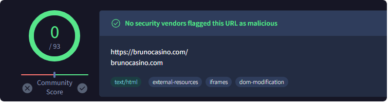 sécurité bruno casino