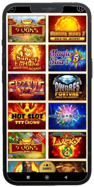 jeux de casino sur mobile