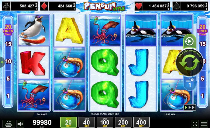 Rabcat Gaming : Penguin Splash