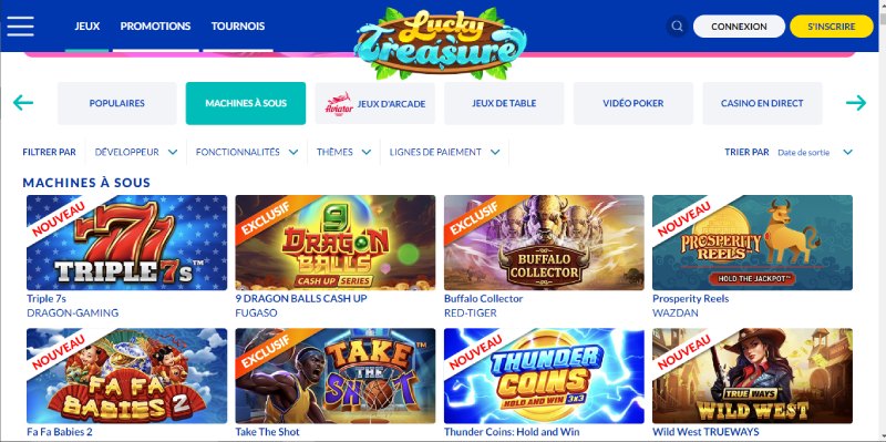 capture-decran-slots-lucky-treasure-casino