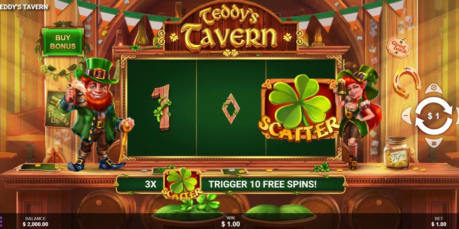 wizard games teddy’s tavern