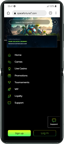 version mobile galaxy space fortuna casino