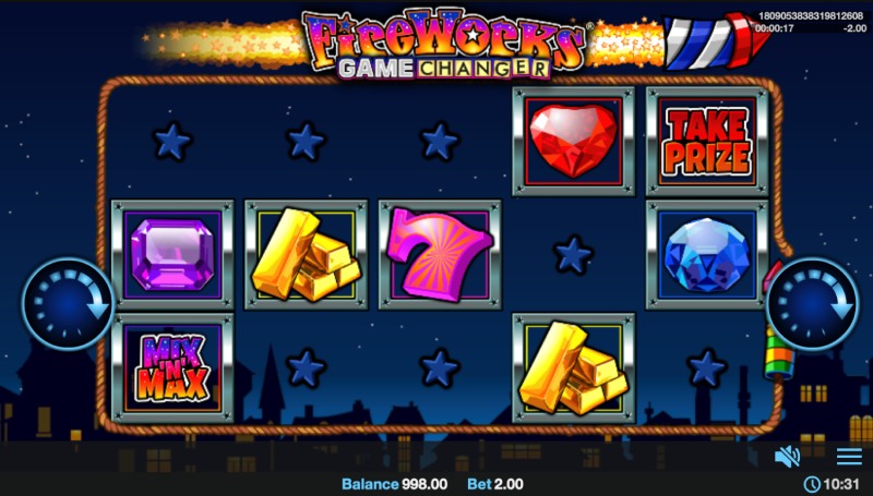 machine à sous fire works