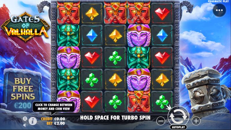 Capture d'écran slot Gates of Valhalla