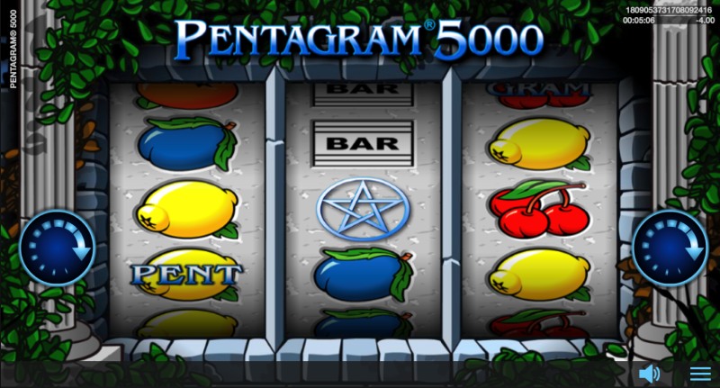 machine à sous pentagram 5000