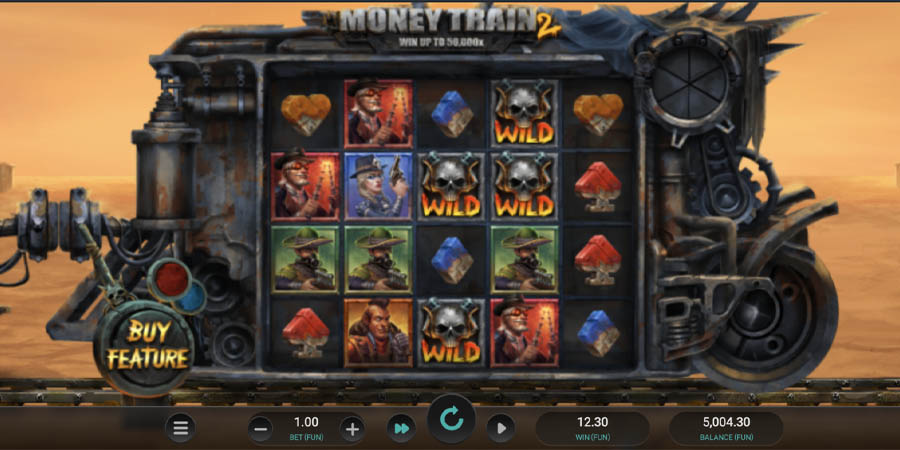 Capture d'écran slot Money Train 2 de Relax Gaming