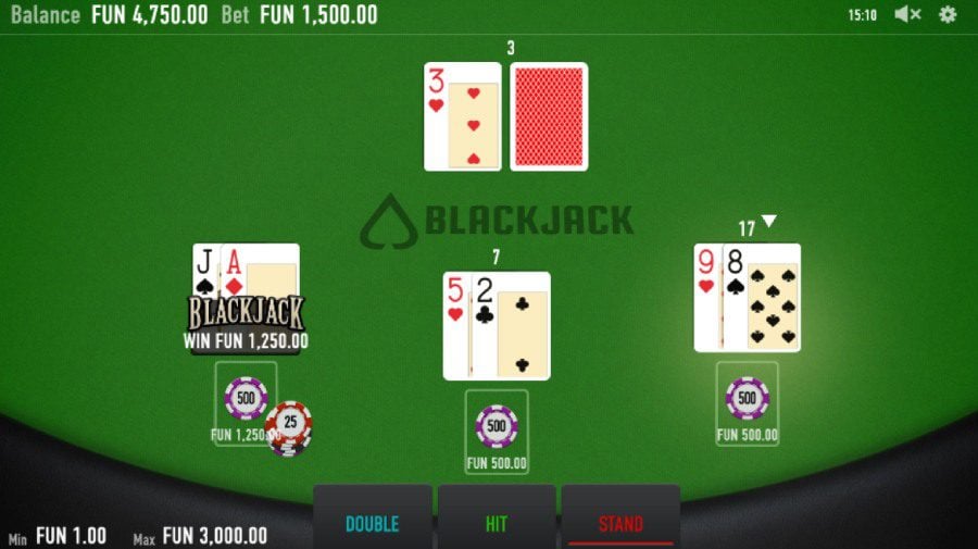 Blackjack Neo sur Manga Casino