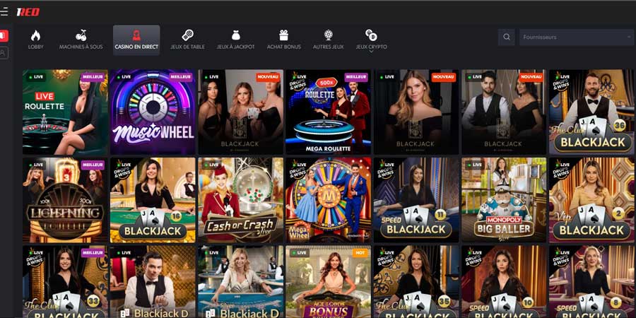 casino live 1red casino