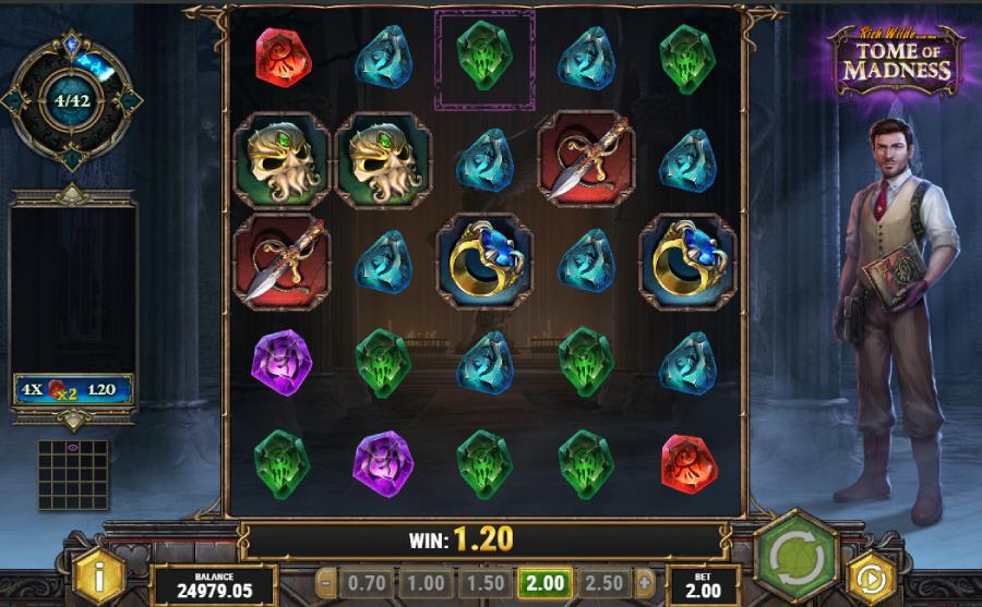 Rich Wild Tome of Madness sur Manga Casino