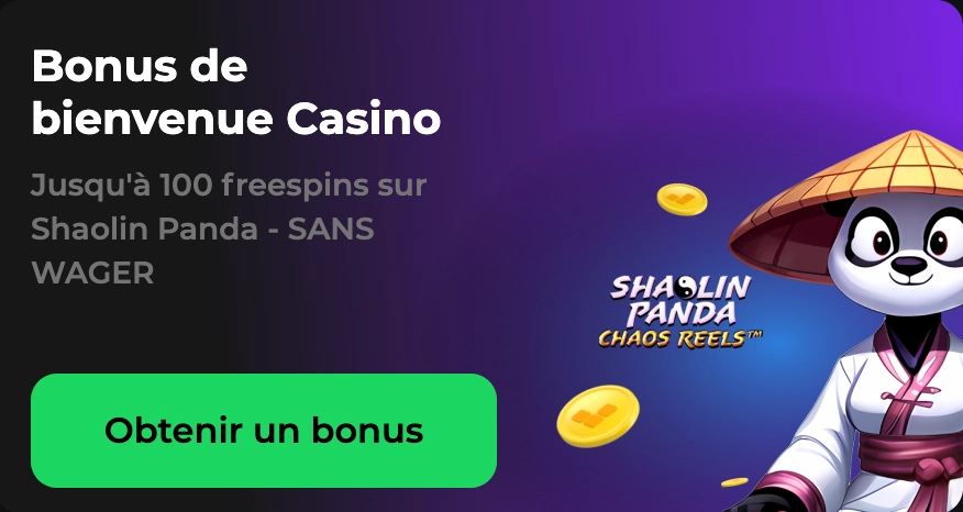 Bonus de bienvenue Betify Casino