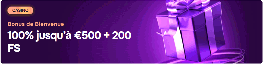 Bonus bienvenue SG Casino