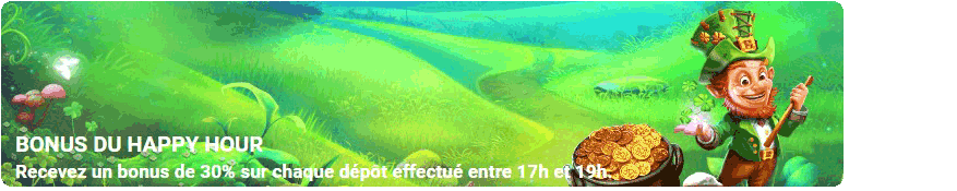 Capture decran bonus happy hour cazino stars