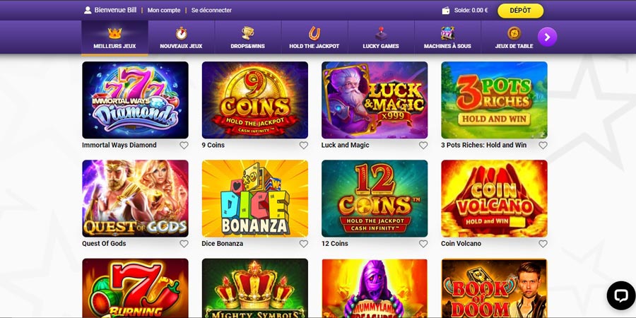 La Ludothèque de Cazino Stars