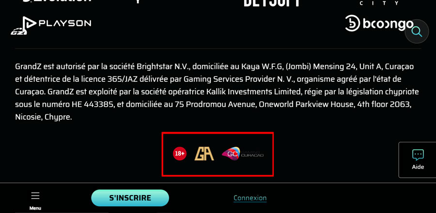 grandz casino jouez en toute sérénité