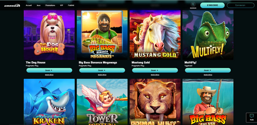 grandz casino les meilleures machines à sous du moment