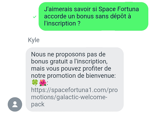 space fortuna chat en ligne