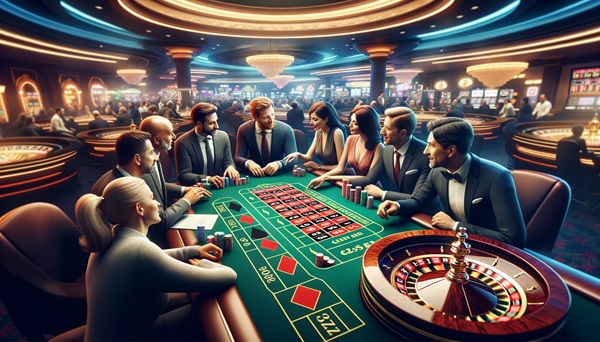 Le jeu en équipe à la roulette