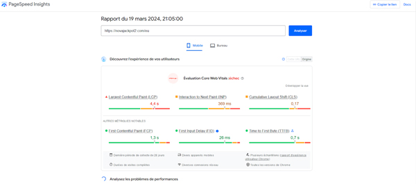 test rapidité nova jackpot