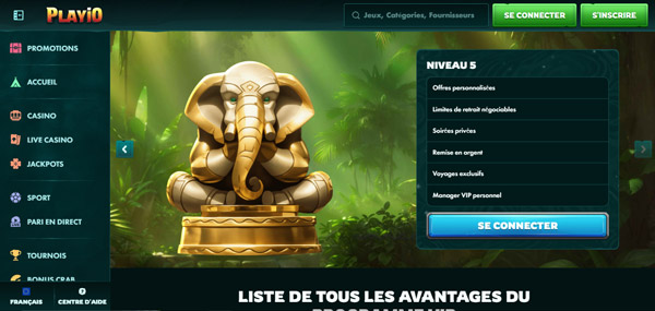 votre fidélité est récompensées playio