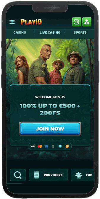 version mobile playio casino