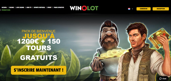 d'accueil winolot