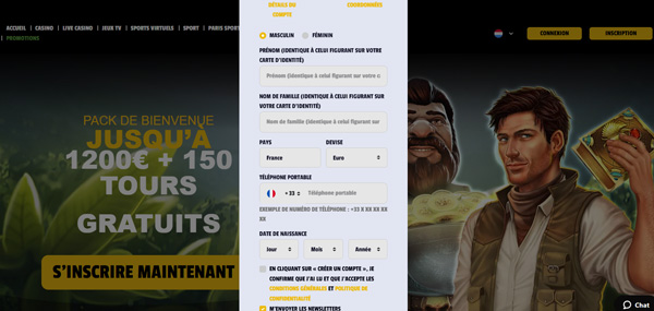 inscription étape 4 winolot