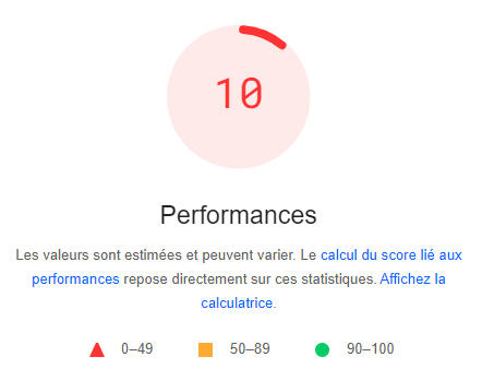 capture d'écran rapidité winolot casino