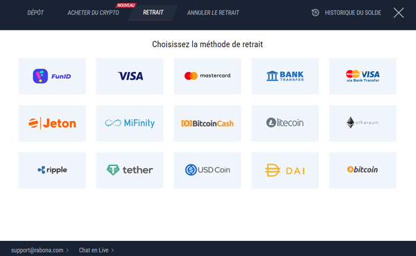 retrait rabona étape 3