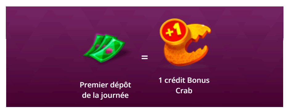 bonus crab malina casino