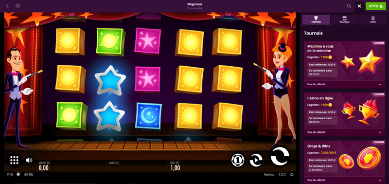 magicious malina casino