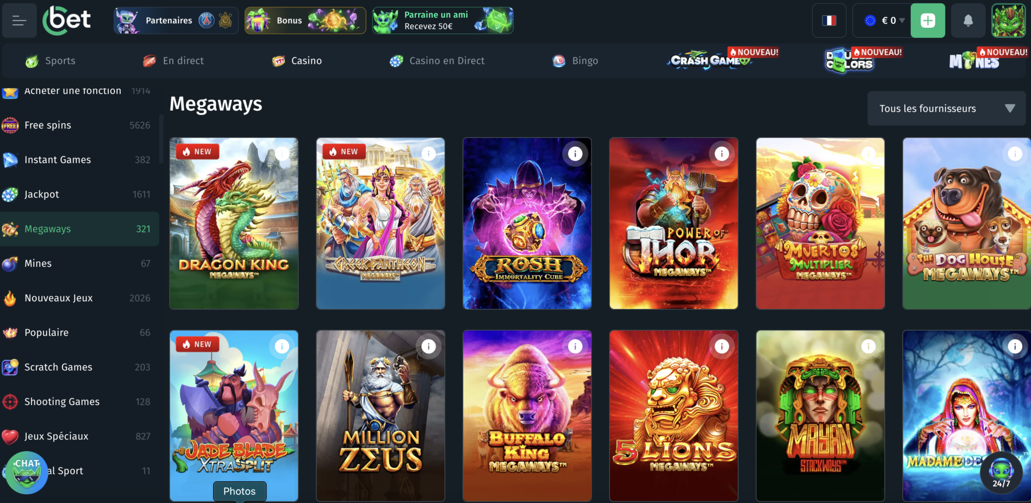 cbet machines a sous