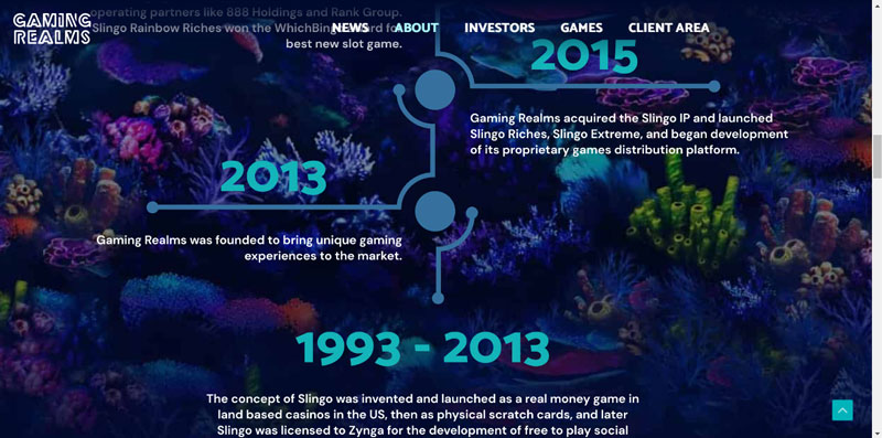 gaming realms actualités et mises à jour