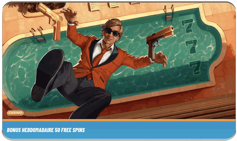 capture d'écran bonus hebdomadaire vegasino casino