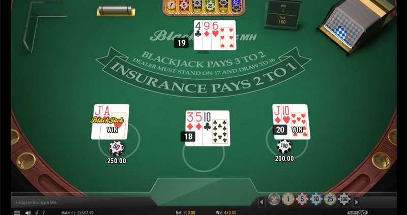 European Blackjack de Playân GO