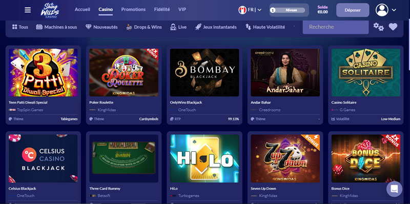 découvrez les meilleurs jeux de table pour expérience de jeu unique shiny wilds casino