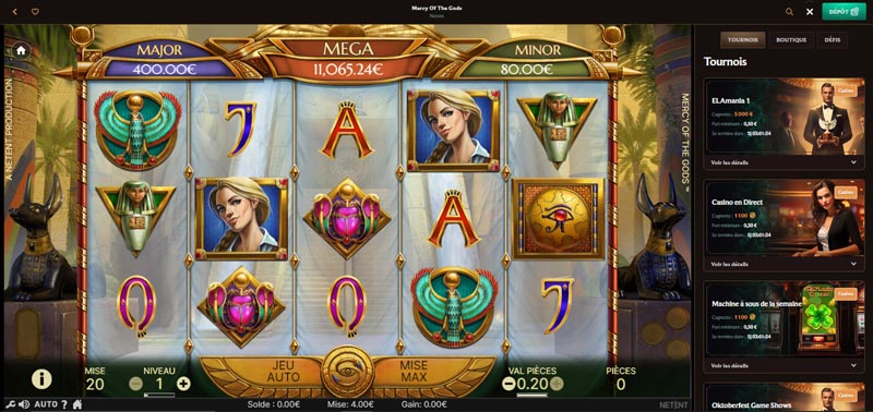 machine à sous mercy of the gods de netent crown play casino