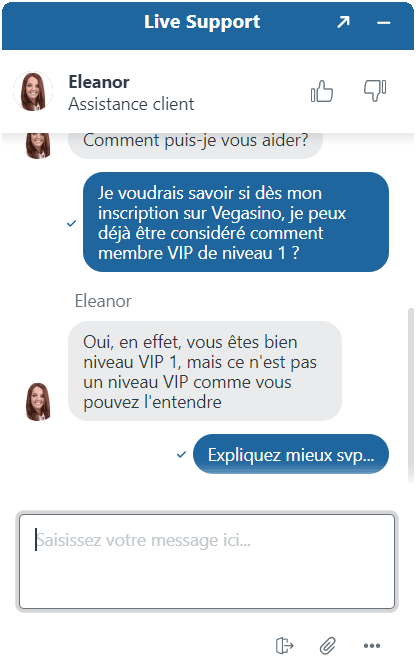 live chat vegasino casino