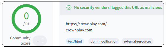 securité crownplay casino